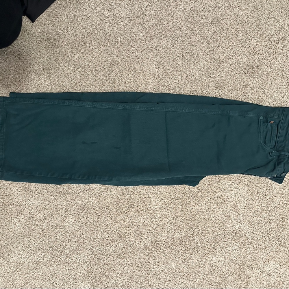 Green Denim Jeans